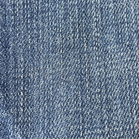 L'AGENCE Sada High Rise Cropped Denim Jeans Fray Hem Dark Wash 5 Pocket Size 27 - Picture 8 of 8